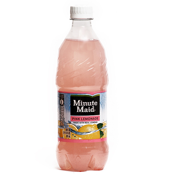 Minute maid pink lemonade 24ct 20oz